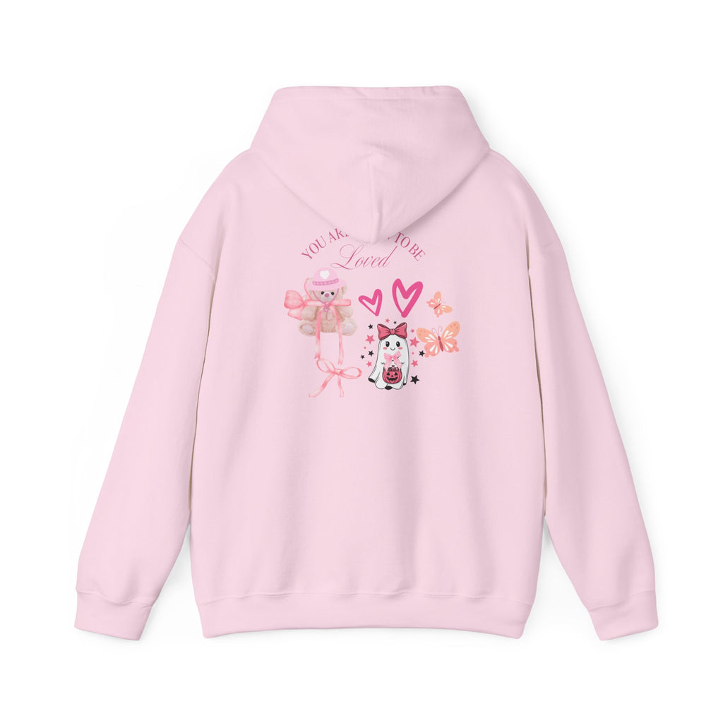 Cute bear and Love Hoodie