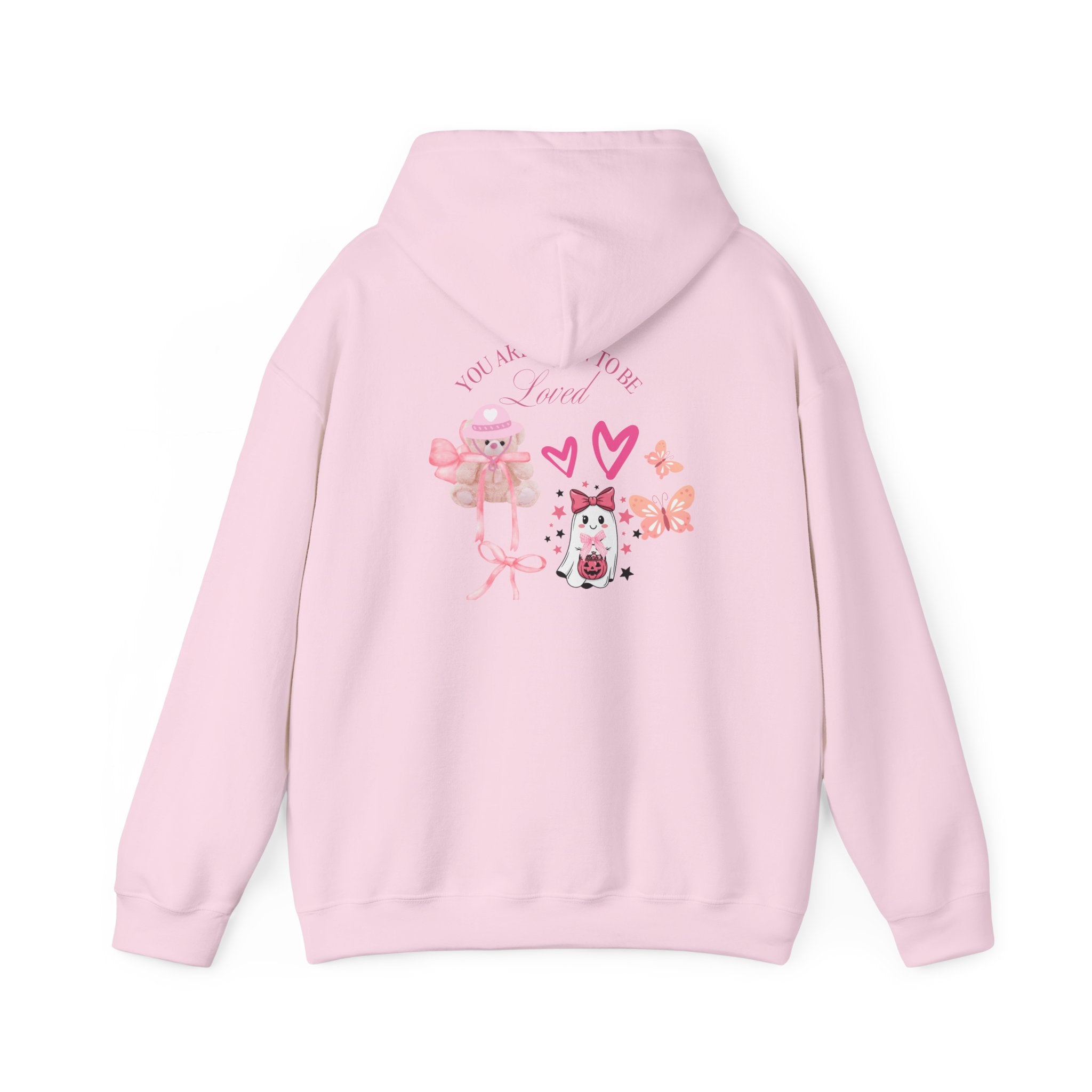 Cute bear and Love Hoodie