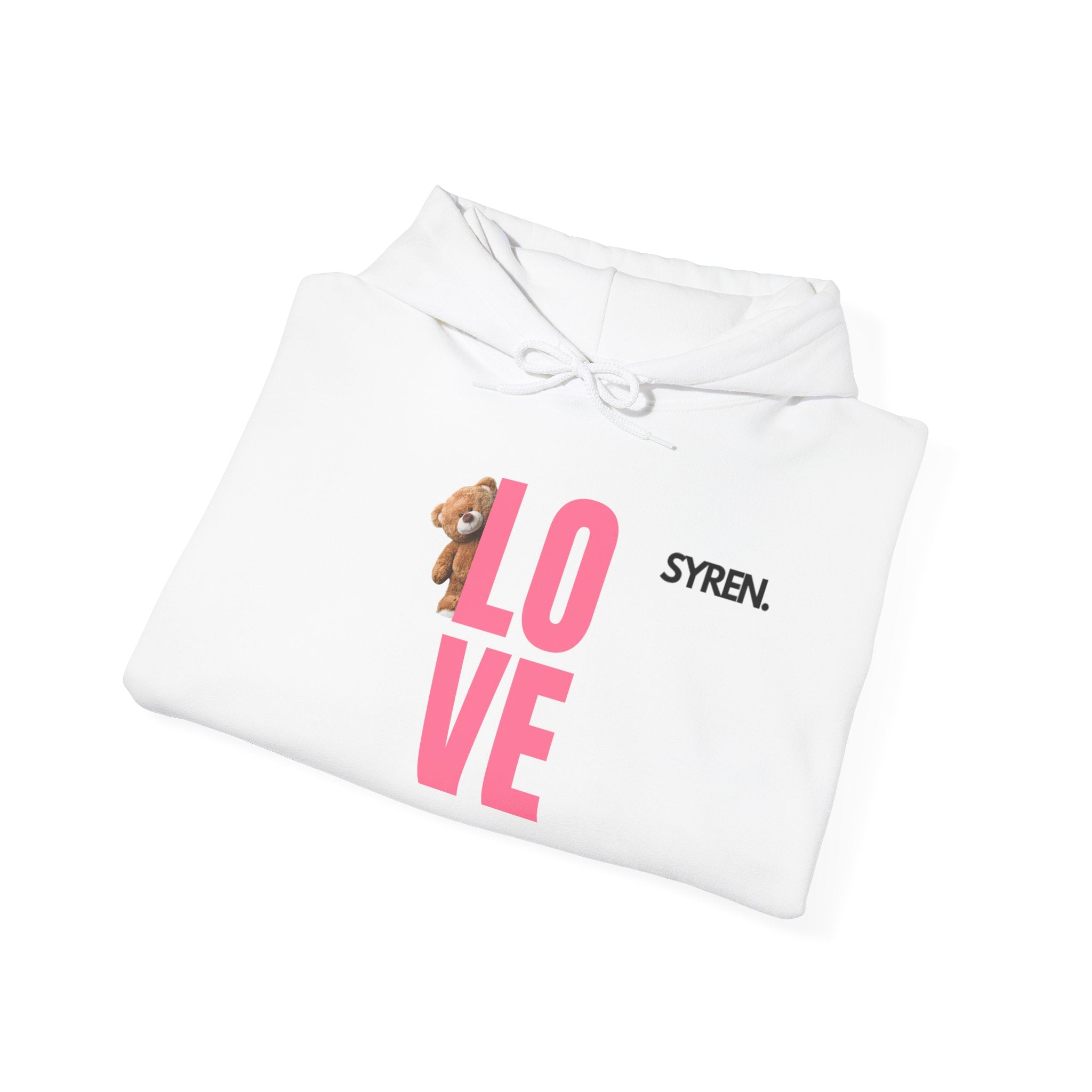 Cute bear and Love Hoodie