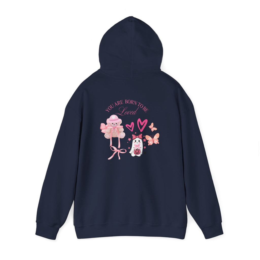 Cute Cat and Candy Design Unisex Hoodie