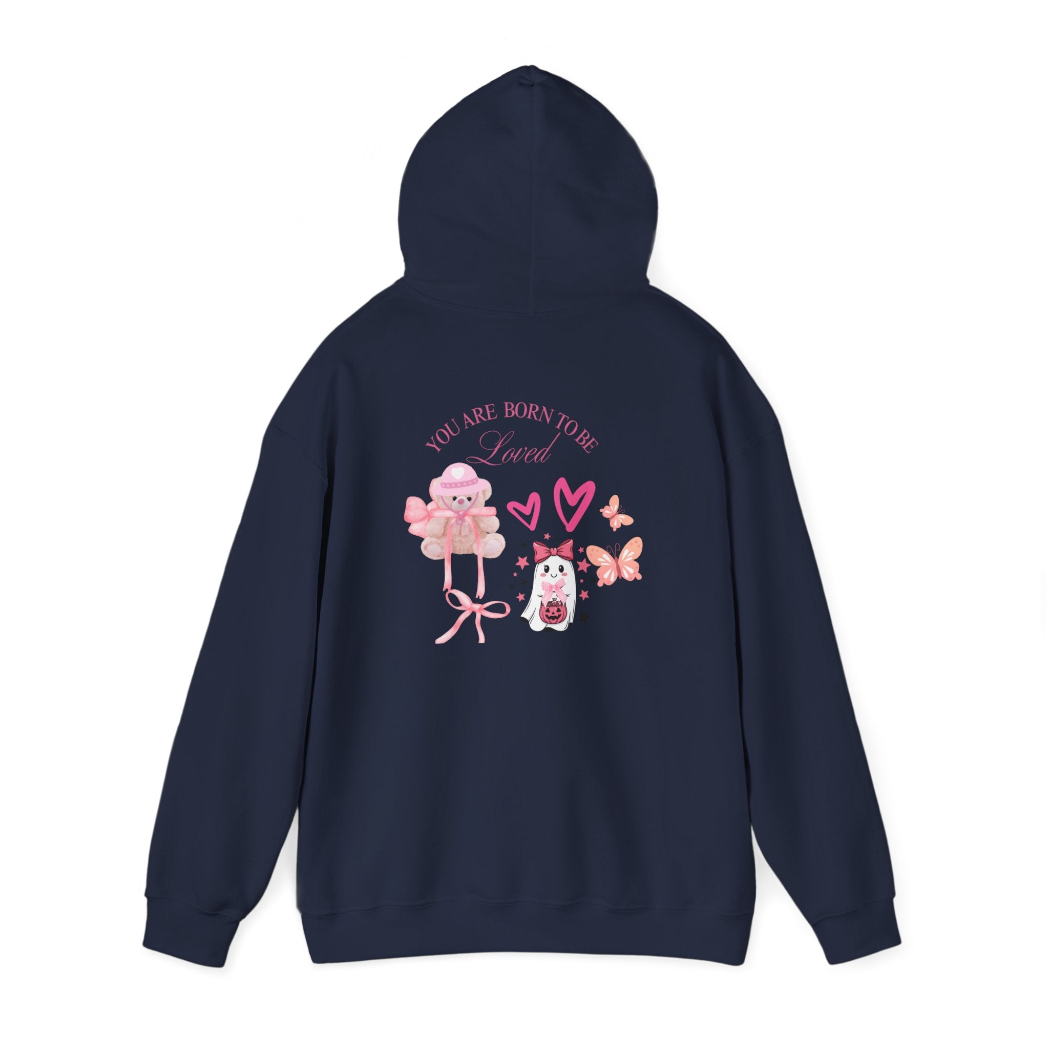 Cute Cat and Candy Design Unisex Hoodie