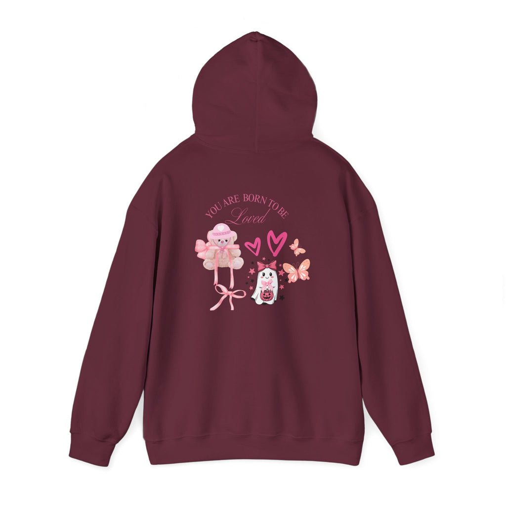 Cute bear and Love Hoodie