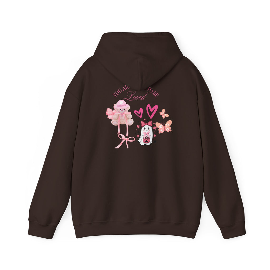 Cute bear and Love Hoodie