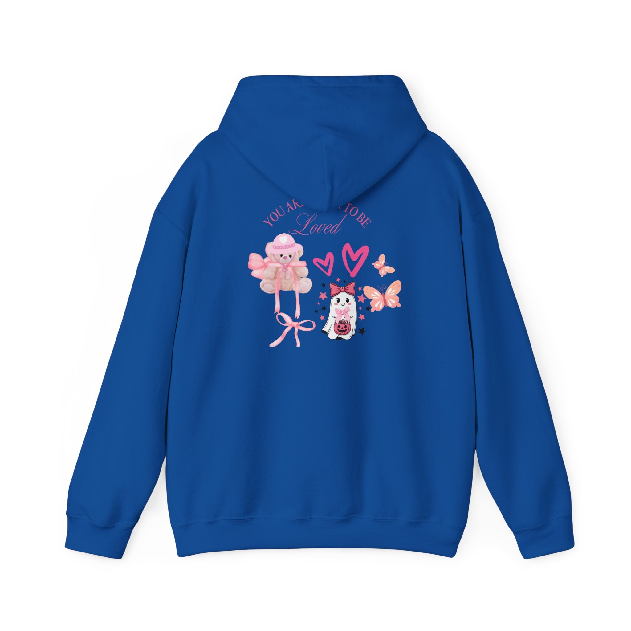 Cute Cat and Candy Design Unisex Hoodie