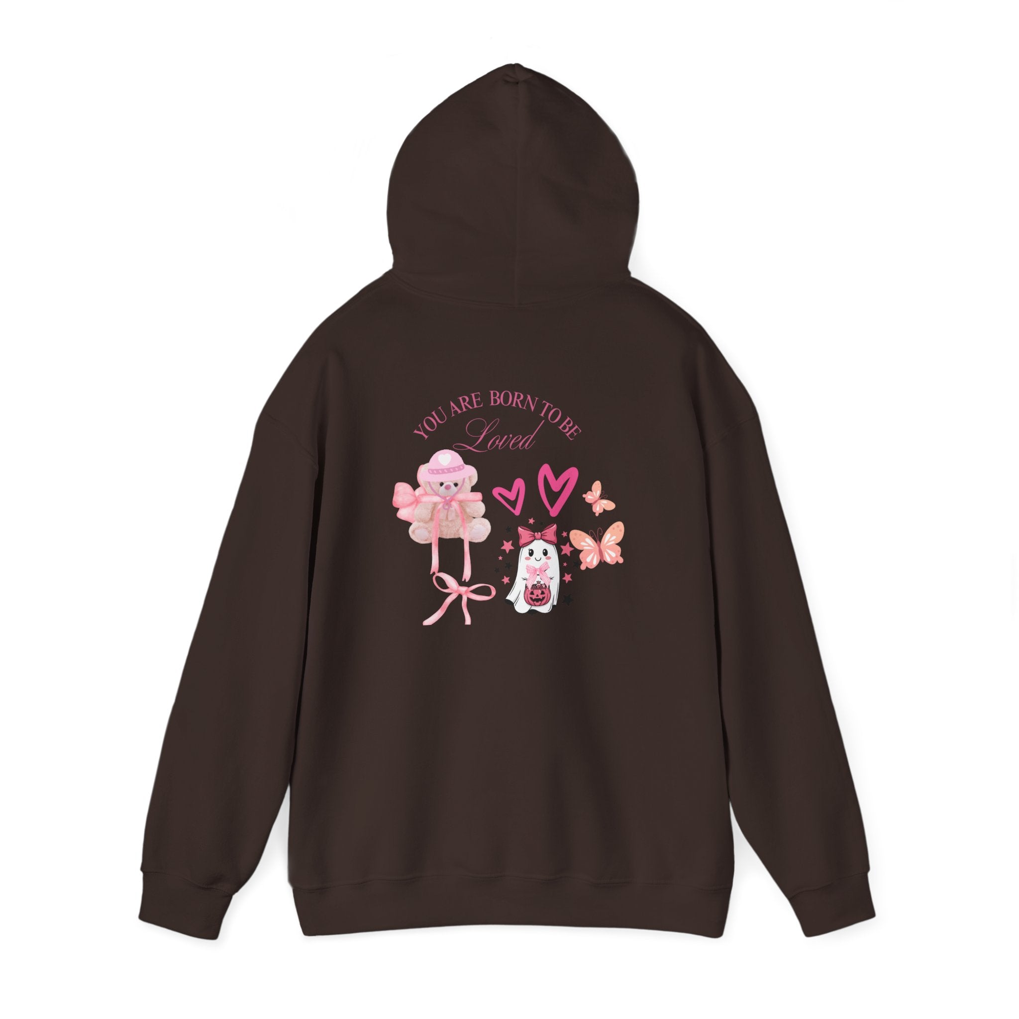 Cute bear and Love Hoodie
