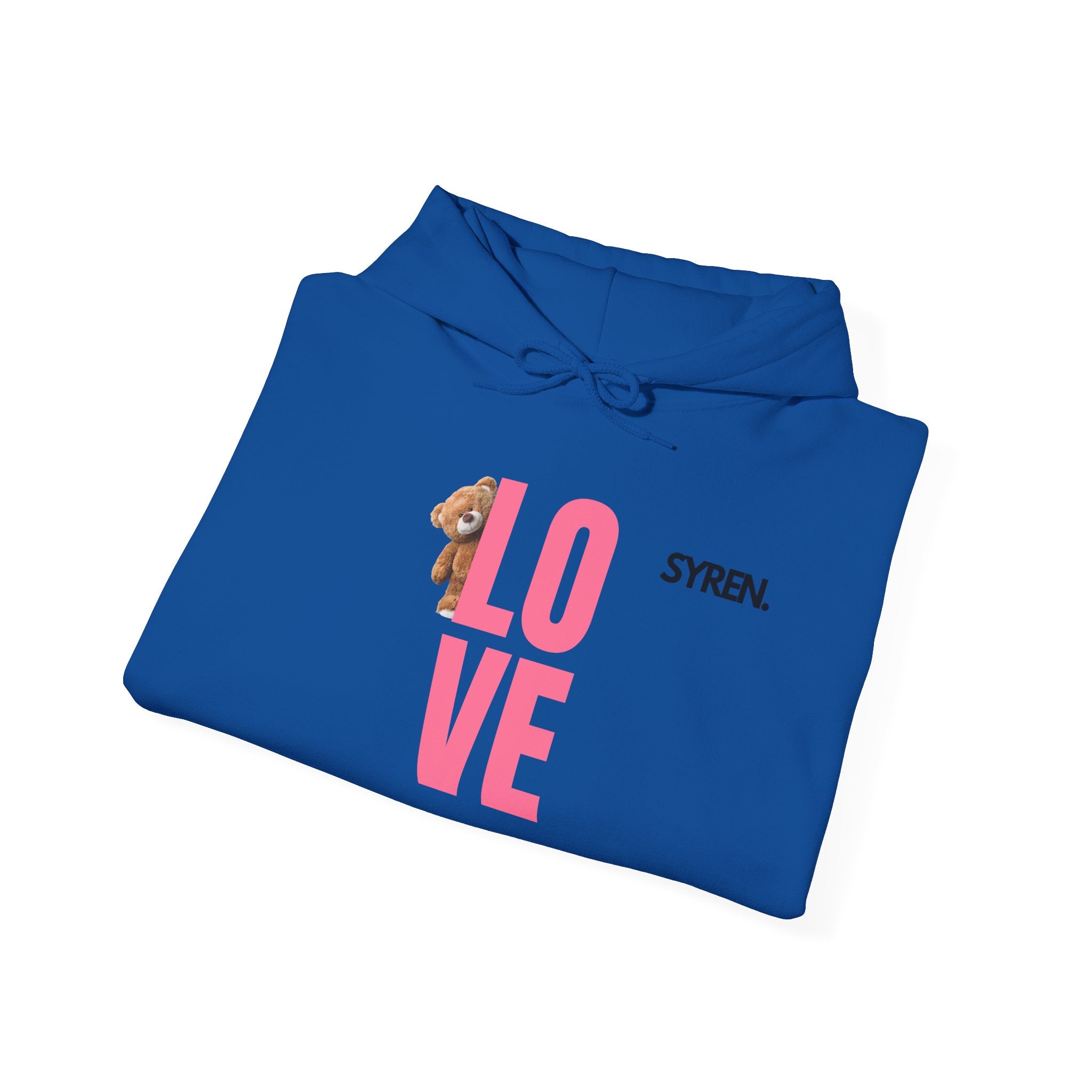 Cute bear and Love Hoodie