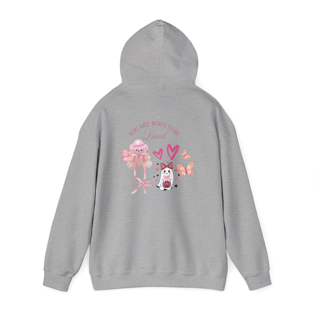 Cute Cat and Candy Design Unisex Hoodie