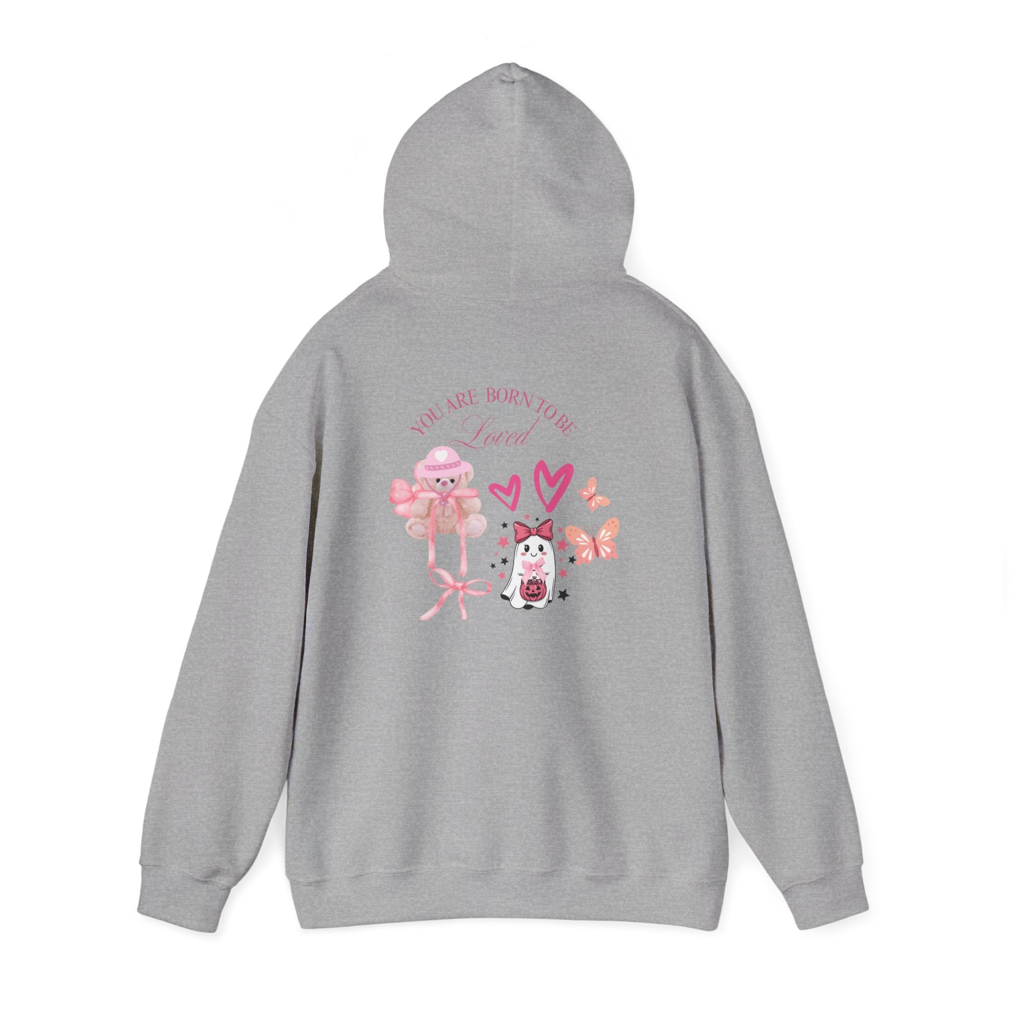 Cute Cat and Candy Design Unisex Hoodie