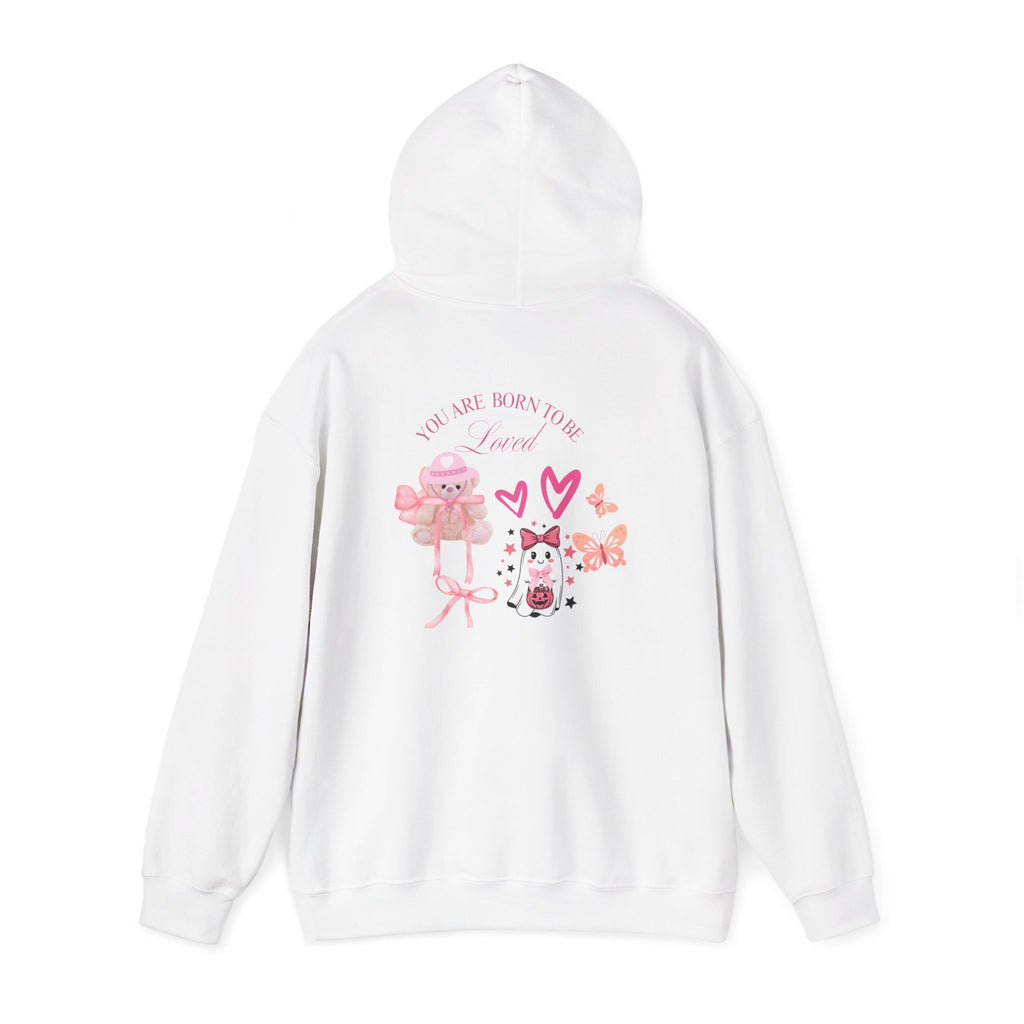 Cute Cat and Candy Design Unisex Hoodie