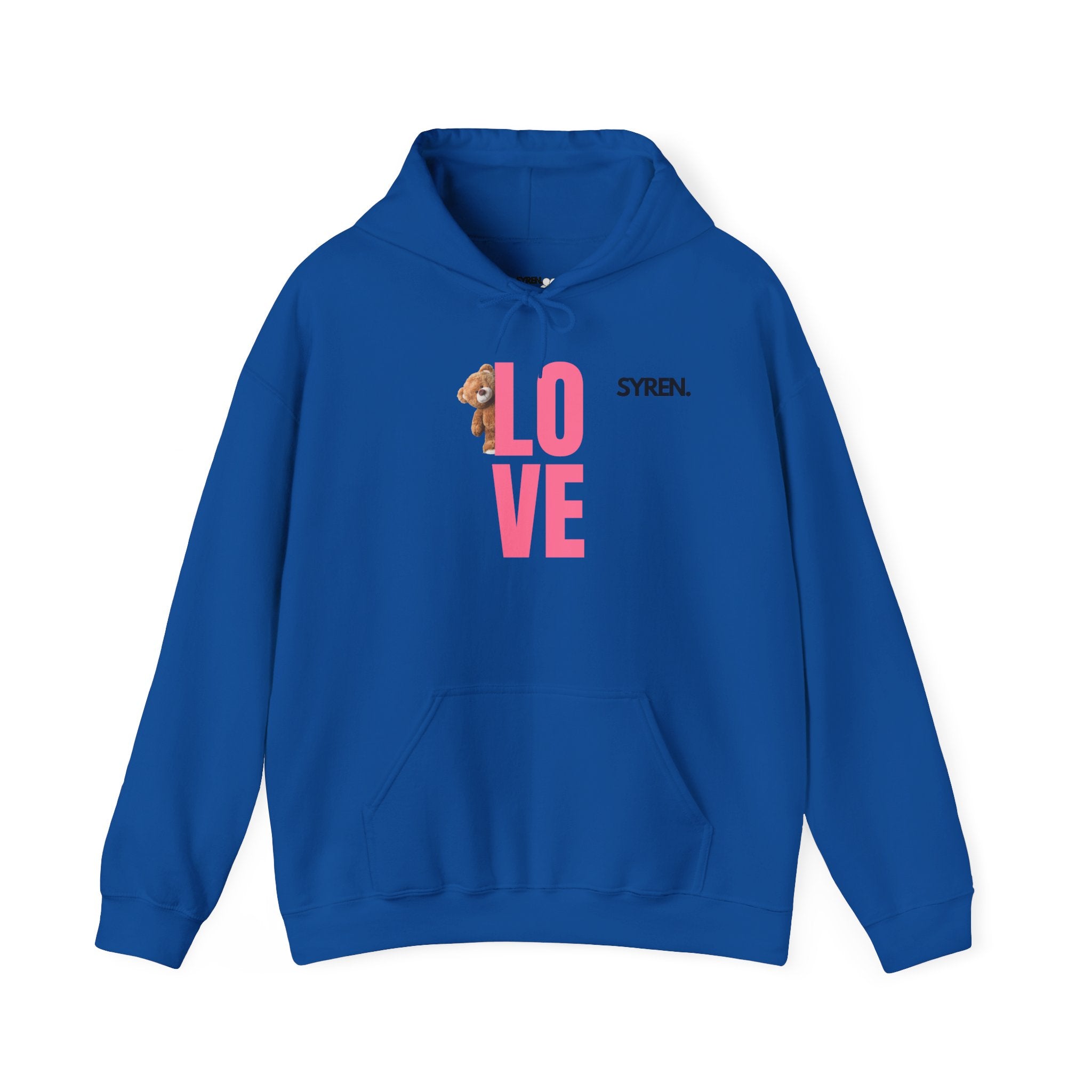 Cute bear and Love Hoodie