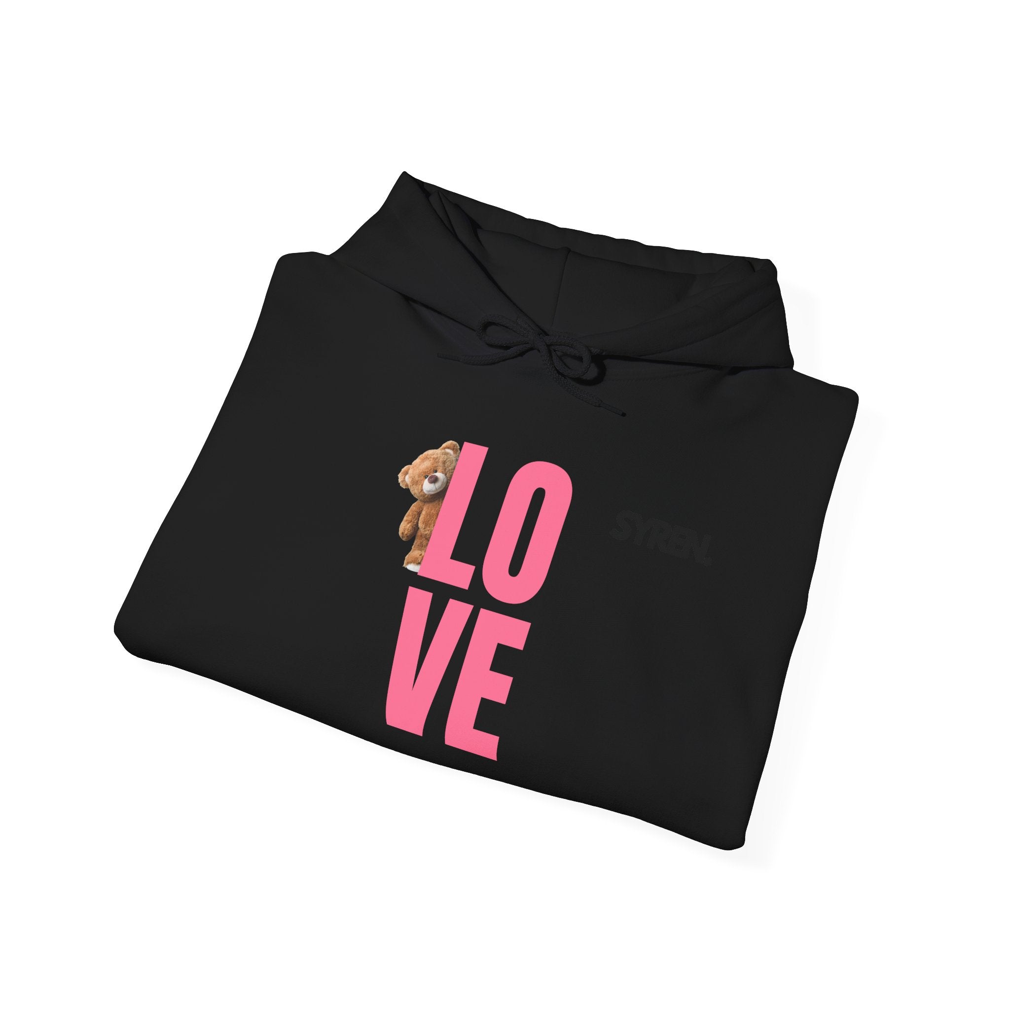 Cute bear and Love Hoodie