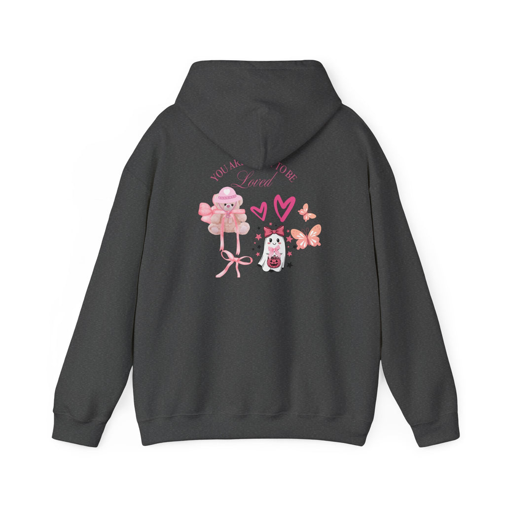 Cute bear and Love Hoodie