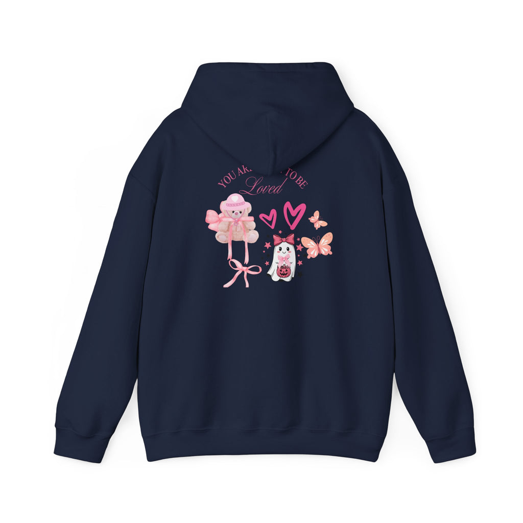 Cute Cat and Candy Design Unisex Hoodie