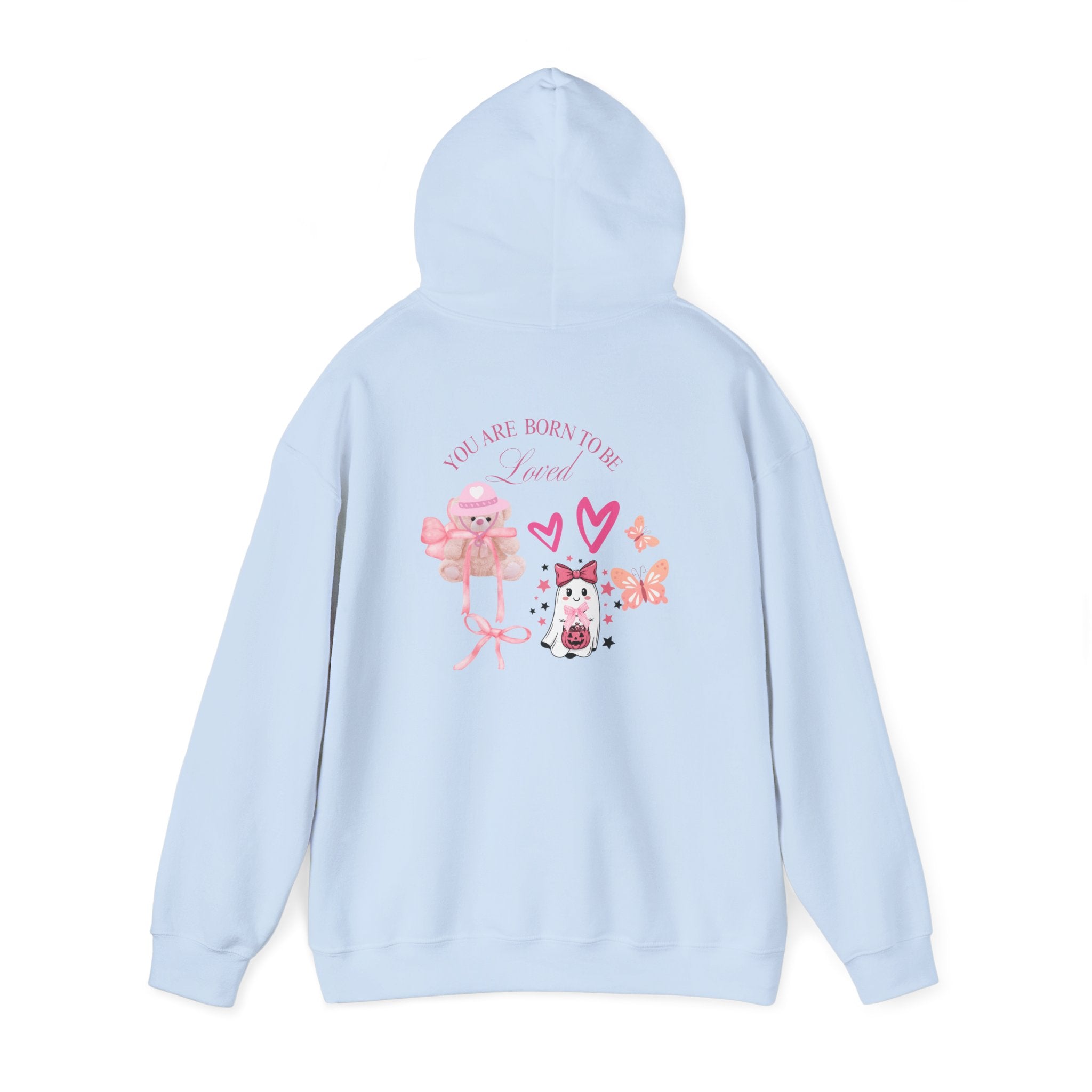 Cute bear and Love Hoodie