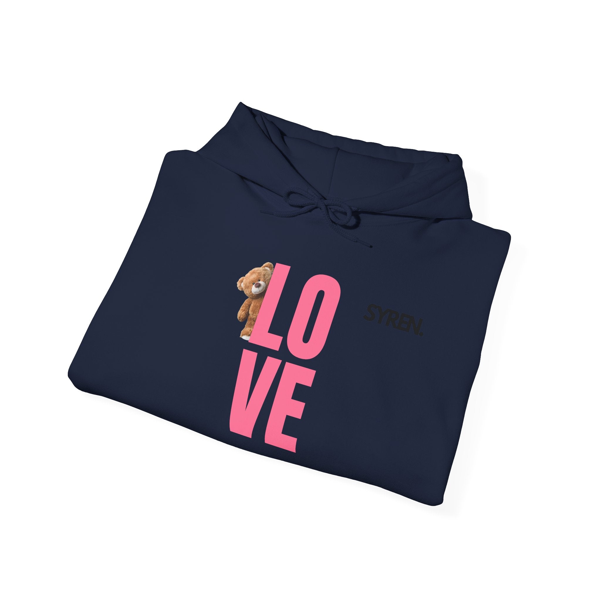 Cute bear and Love Hoodie
