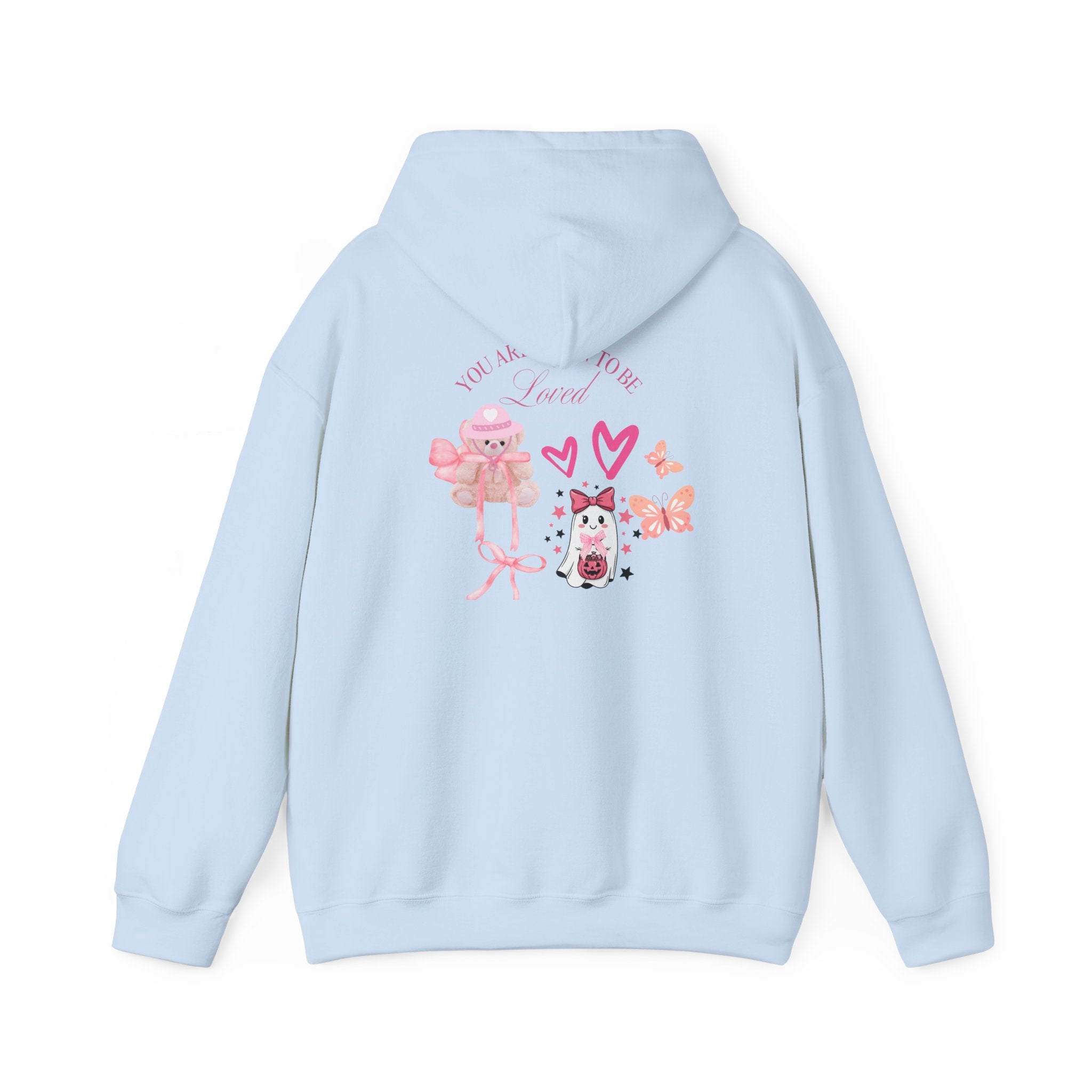 Cute bear and Love Hoodie