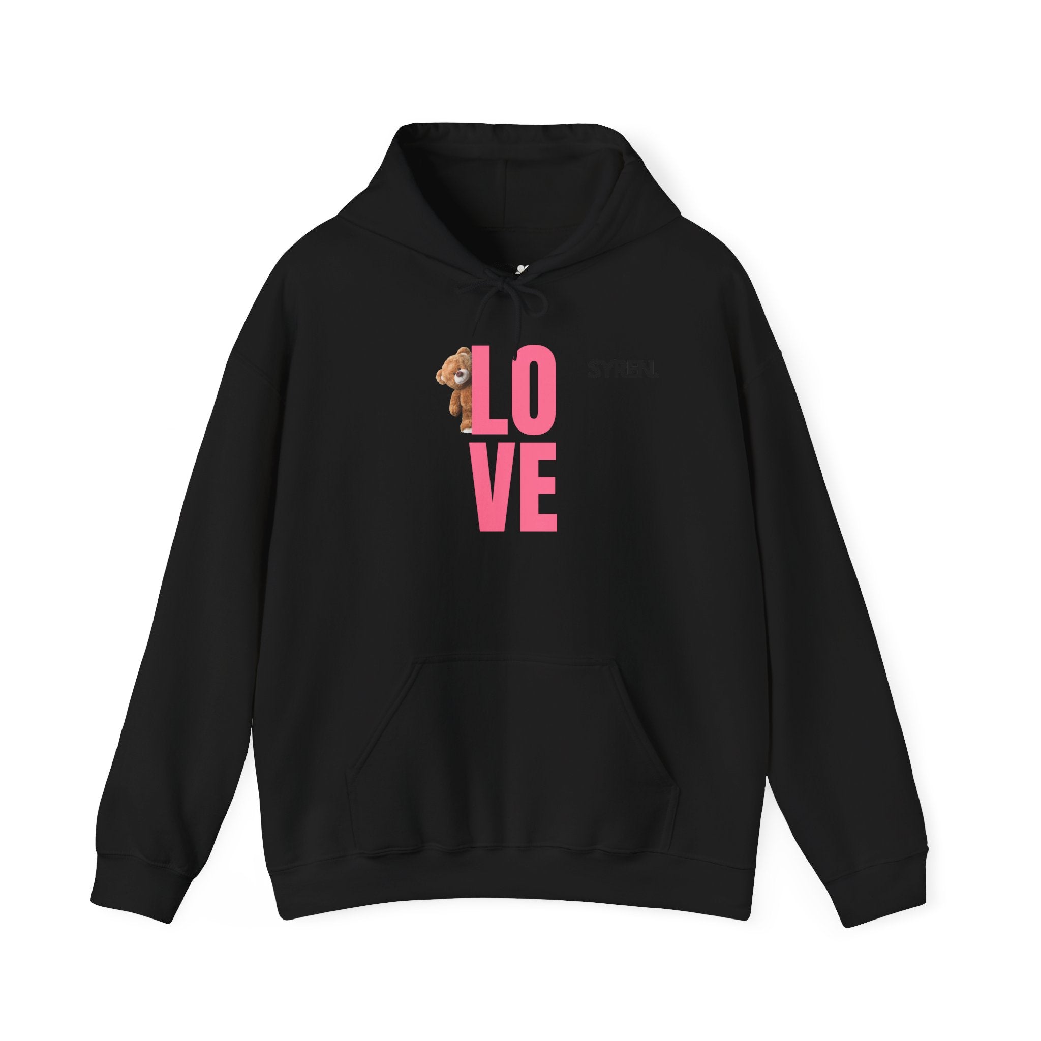 Cute bear and Love Hoodie