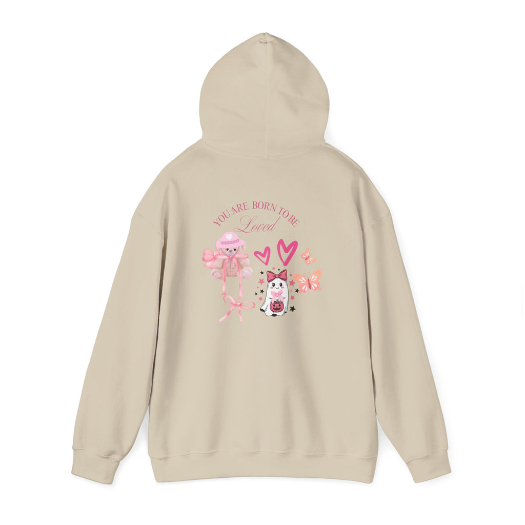 Cute Cat and Candy Design Unisex Hoodie